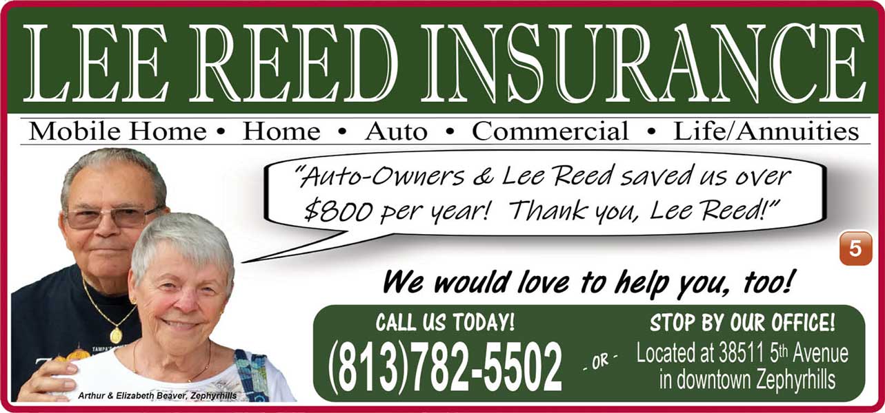 Lee Reed Insurance Ad